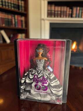 65TH BLUE SAPPHIRE ANNIVERSARY AA BARBIE SIGNATURE DOLL 2023 MATTEL HRM59 NRFB